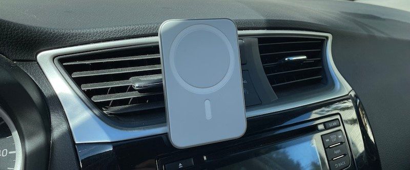 Belkin MagSafe Car Vent Mount Works Well